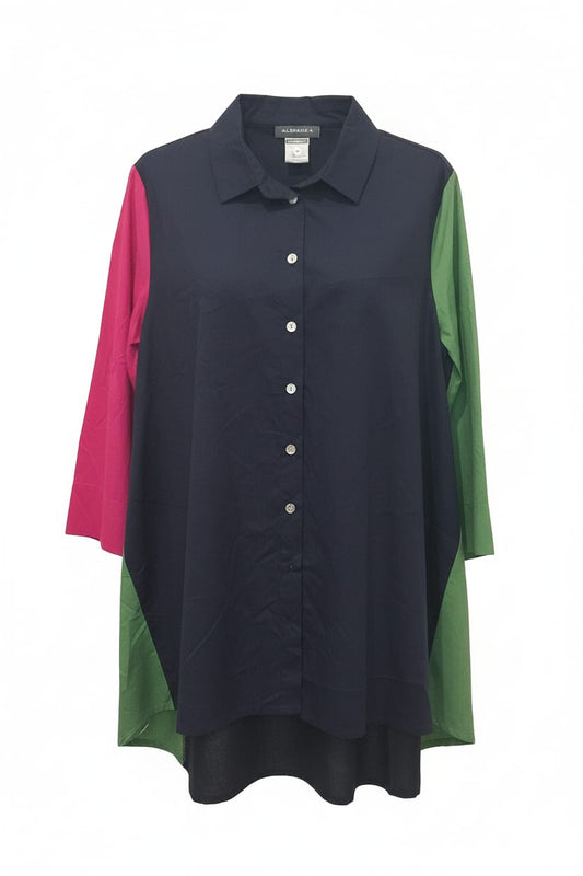 Camicia multicolor