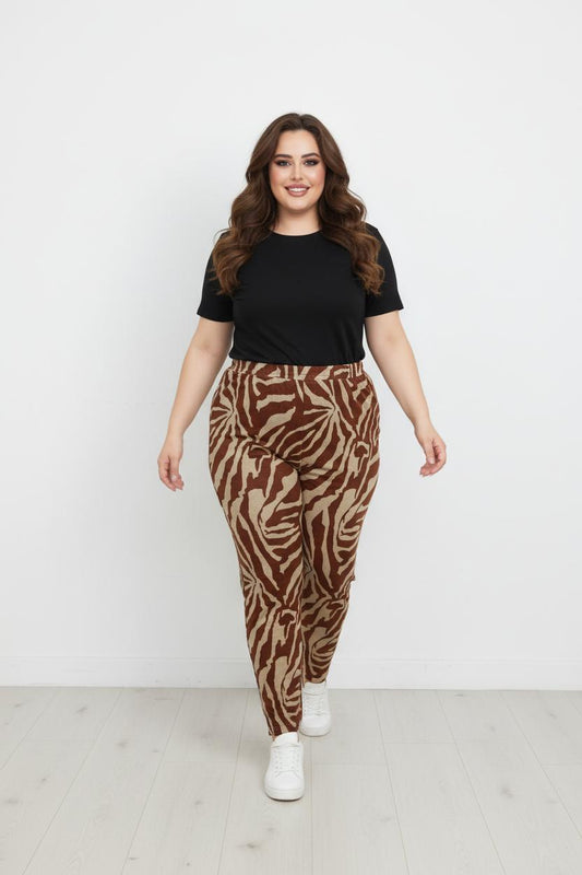 Pantalone dritto dainetto fantasia