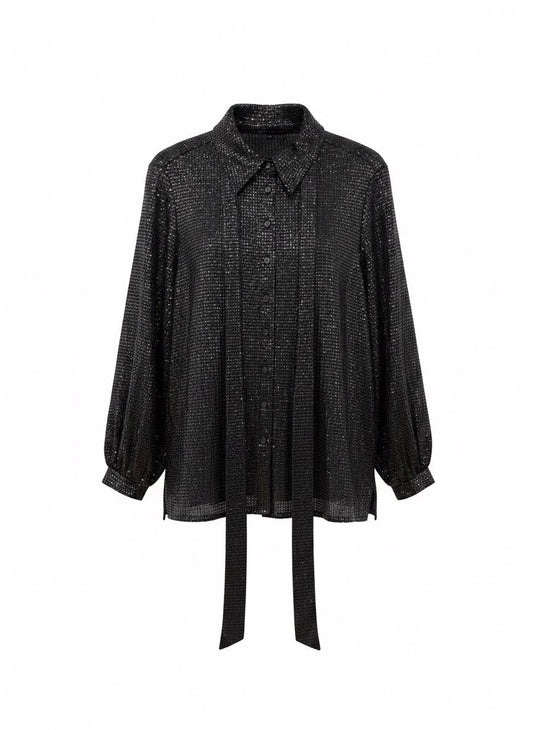 Camicia con cravatta shine