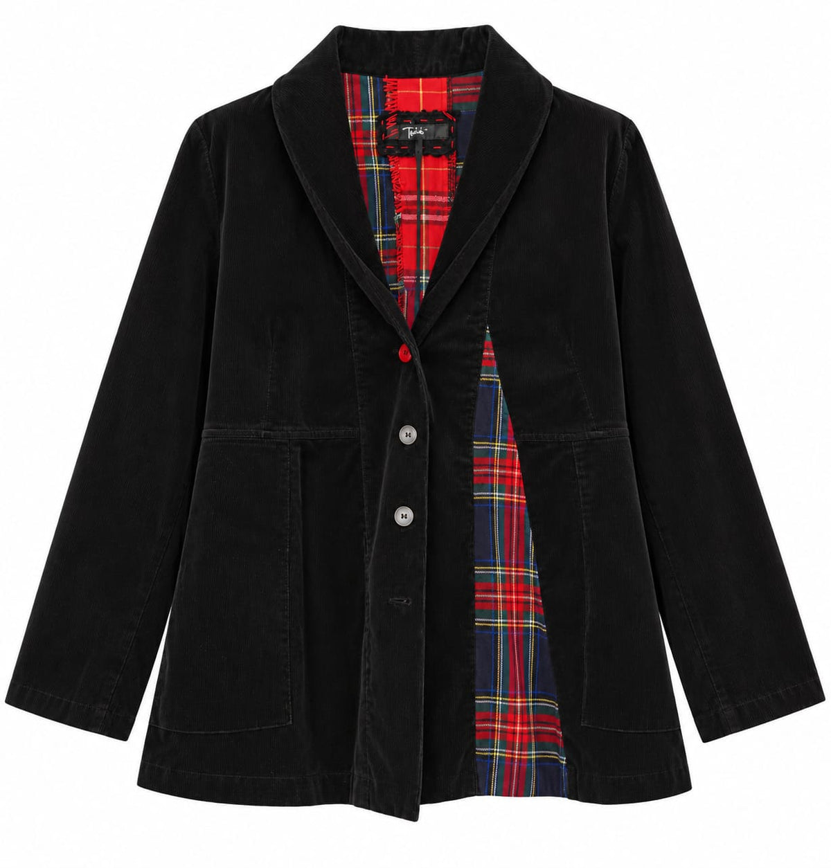 Giacca Scozzese Patchwork