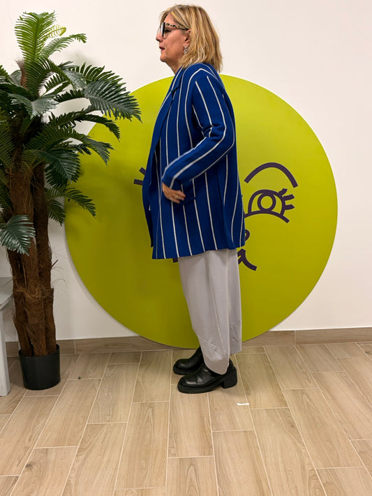 Giacca righe verticali