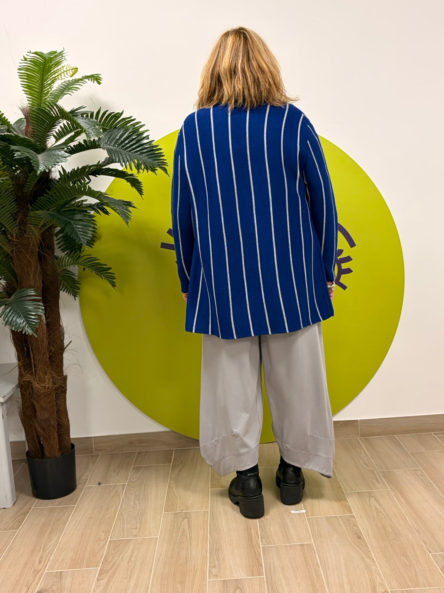 Giacca righe verticali