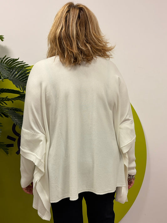 Kimono scollo V manicotti