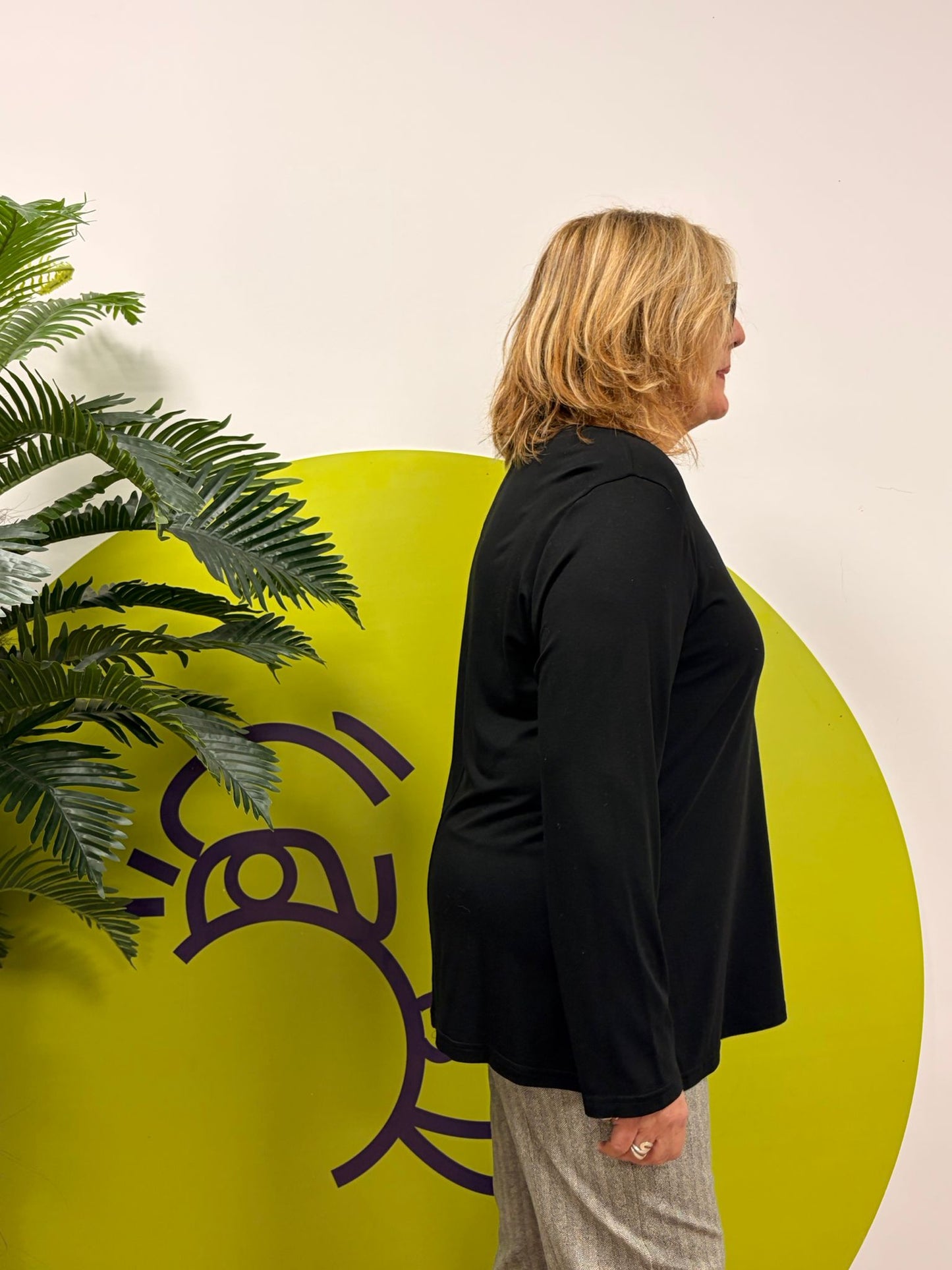 Kimono scollo V manicotti