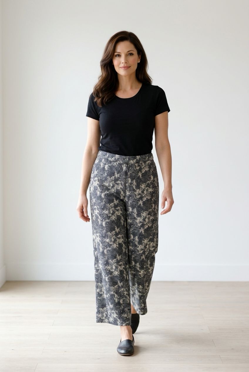 Pantalone  jacquard
