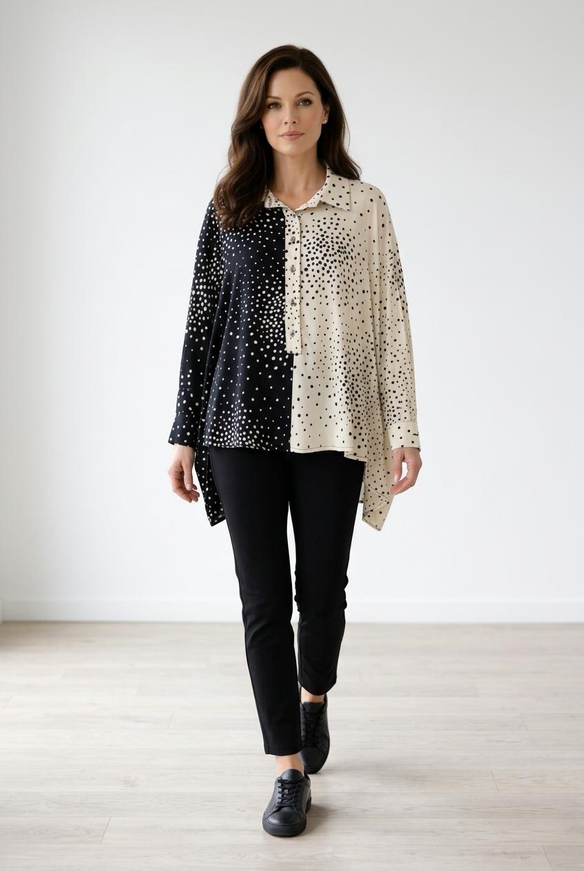 Camicia patchwork