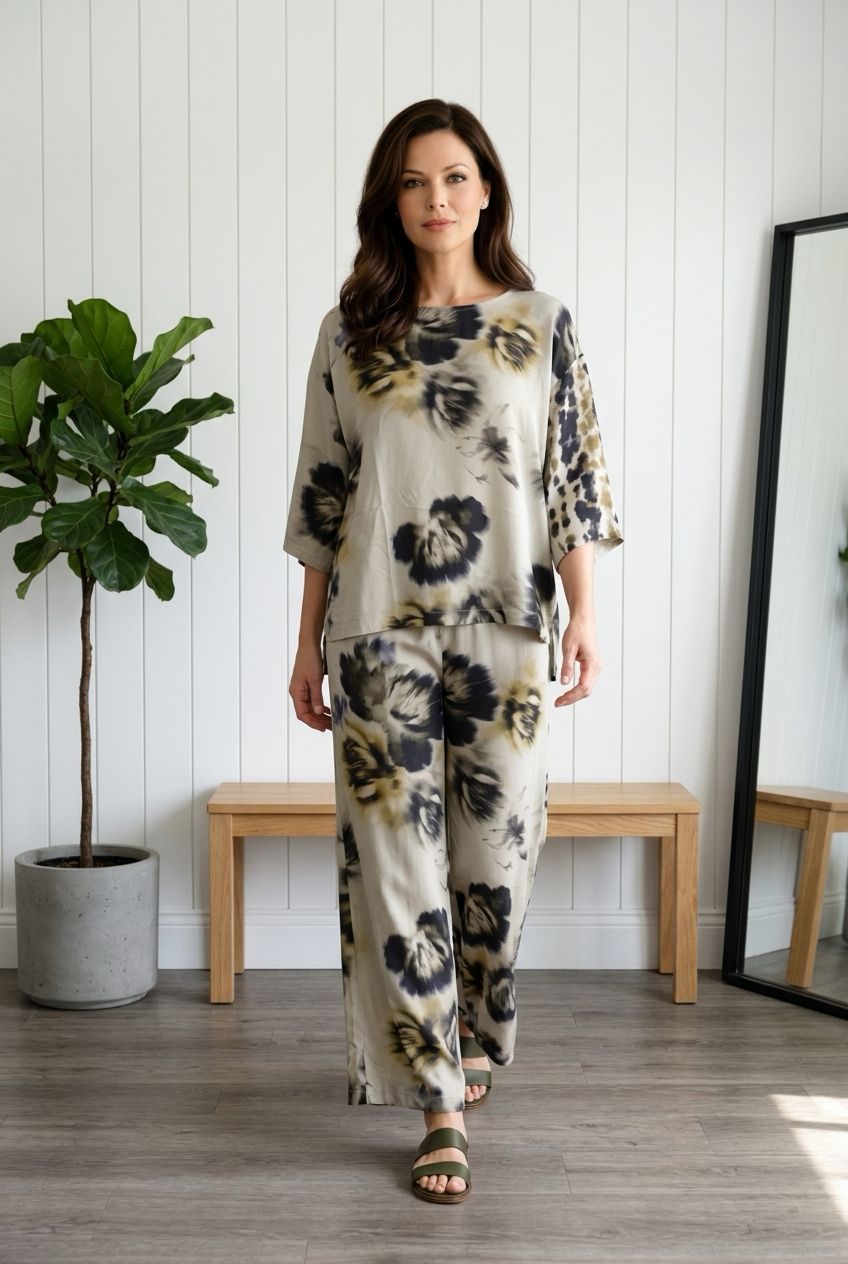 Casacca floreal