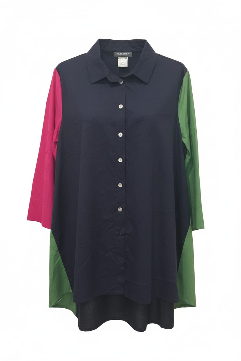 Camicia multicolor