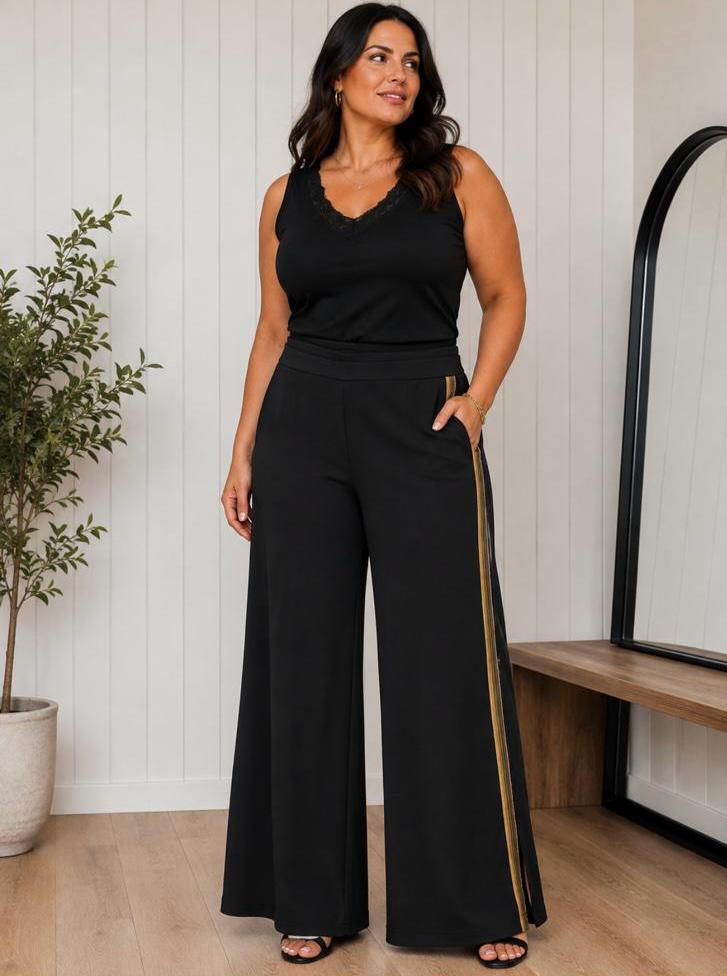 Pantalone righina laterale