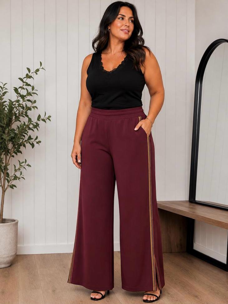 Pantalone righina laterale