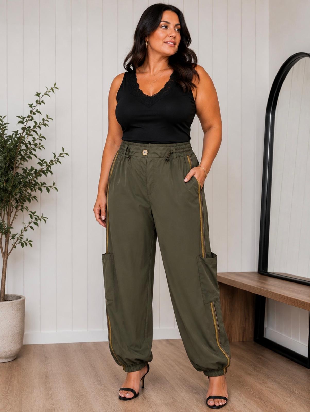 Pantalone righina e tasconi