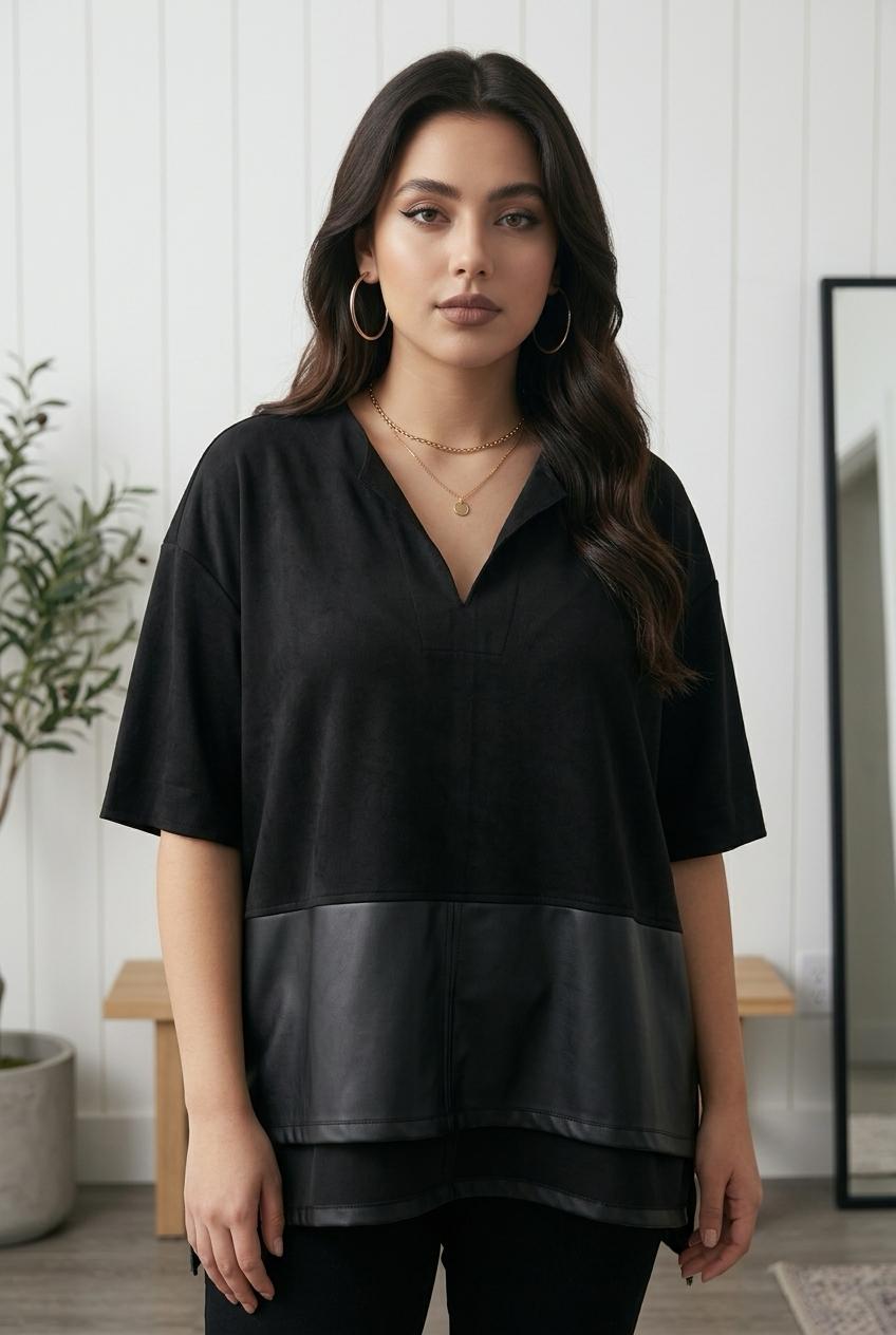 Maglia doppio tessuto