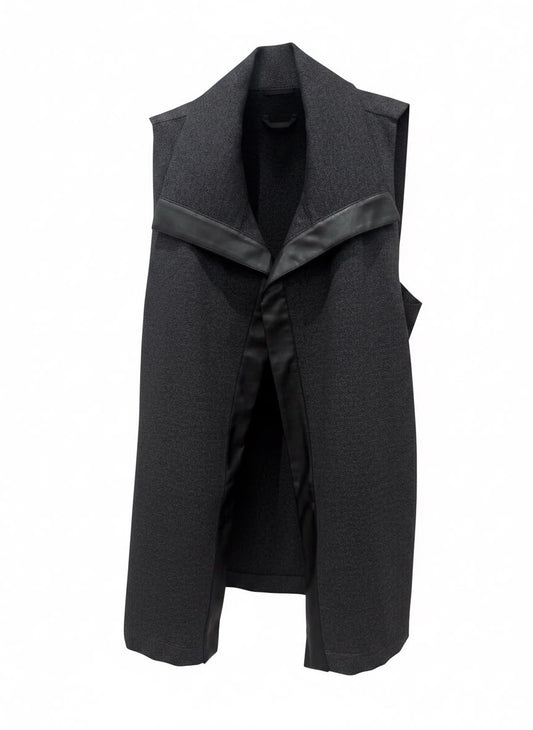 Gilet rifiniture ecopelle