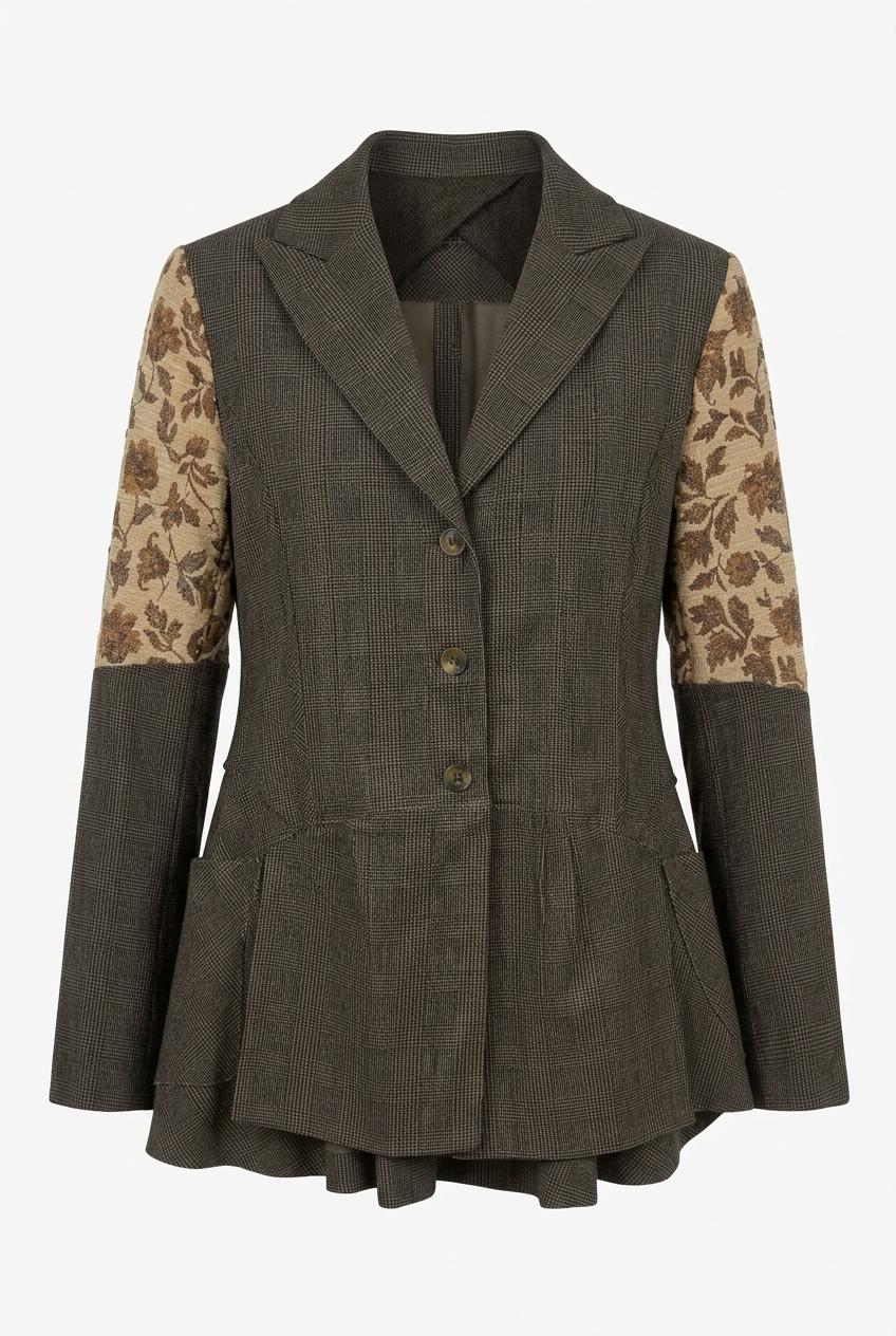Giacca patchwork
