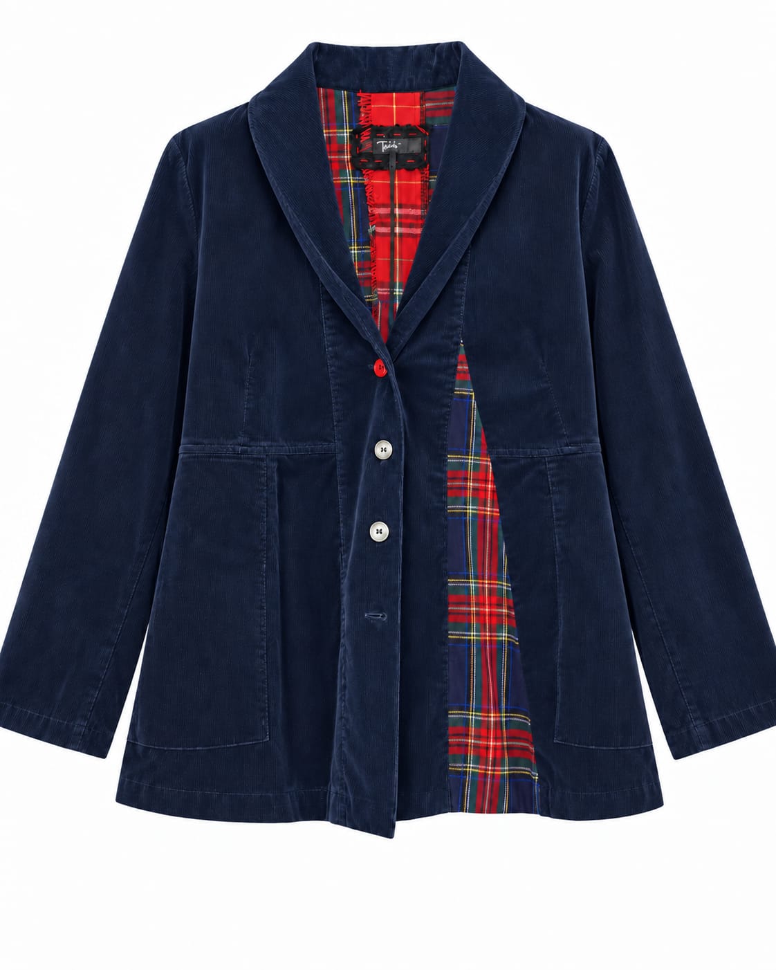 Giacca Scozzese Patchwork