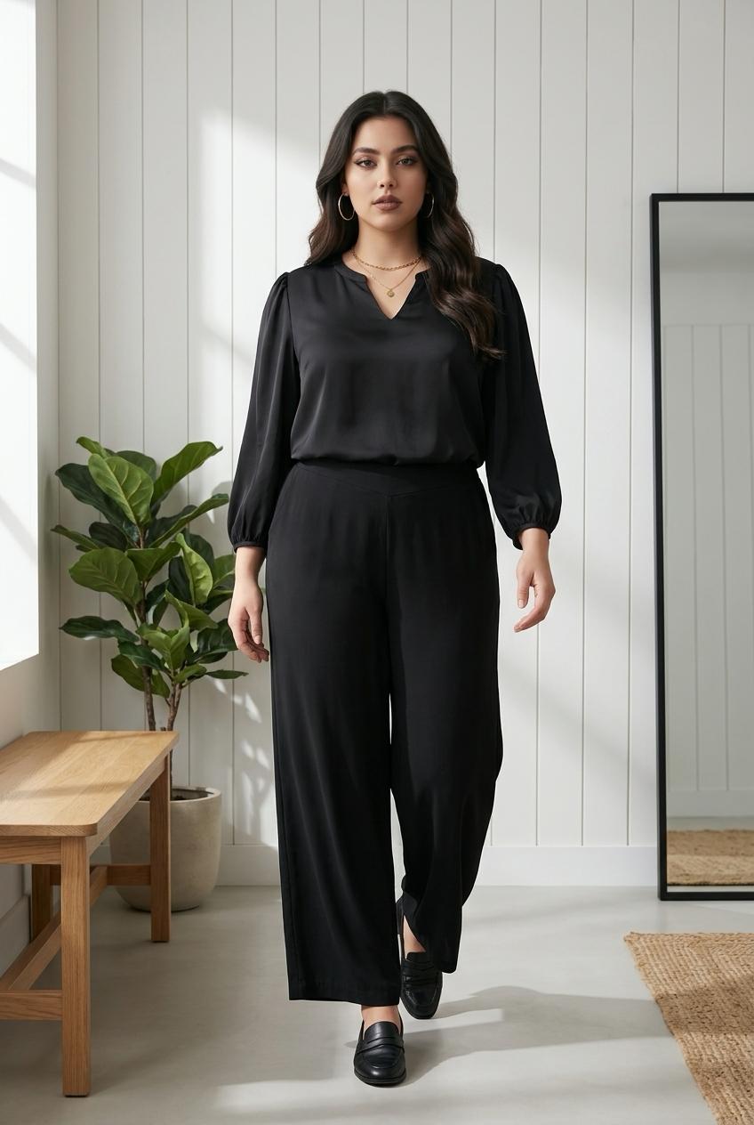 Pantalone Ampio Elasticizzato