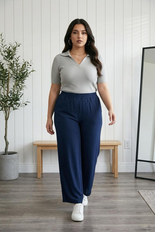 Pantalone Ampio Elasticizzato