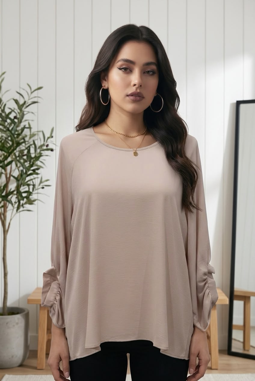 Camicia manica palloncino