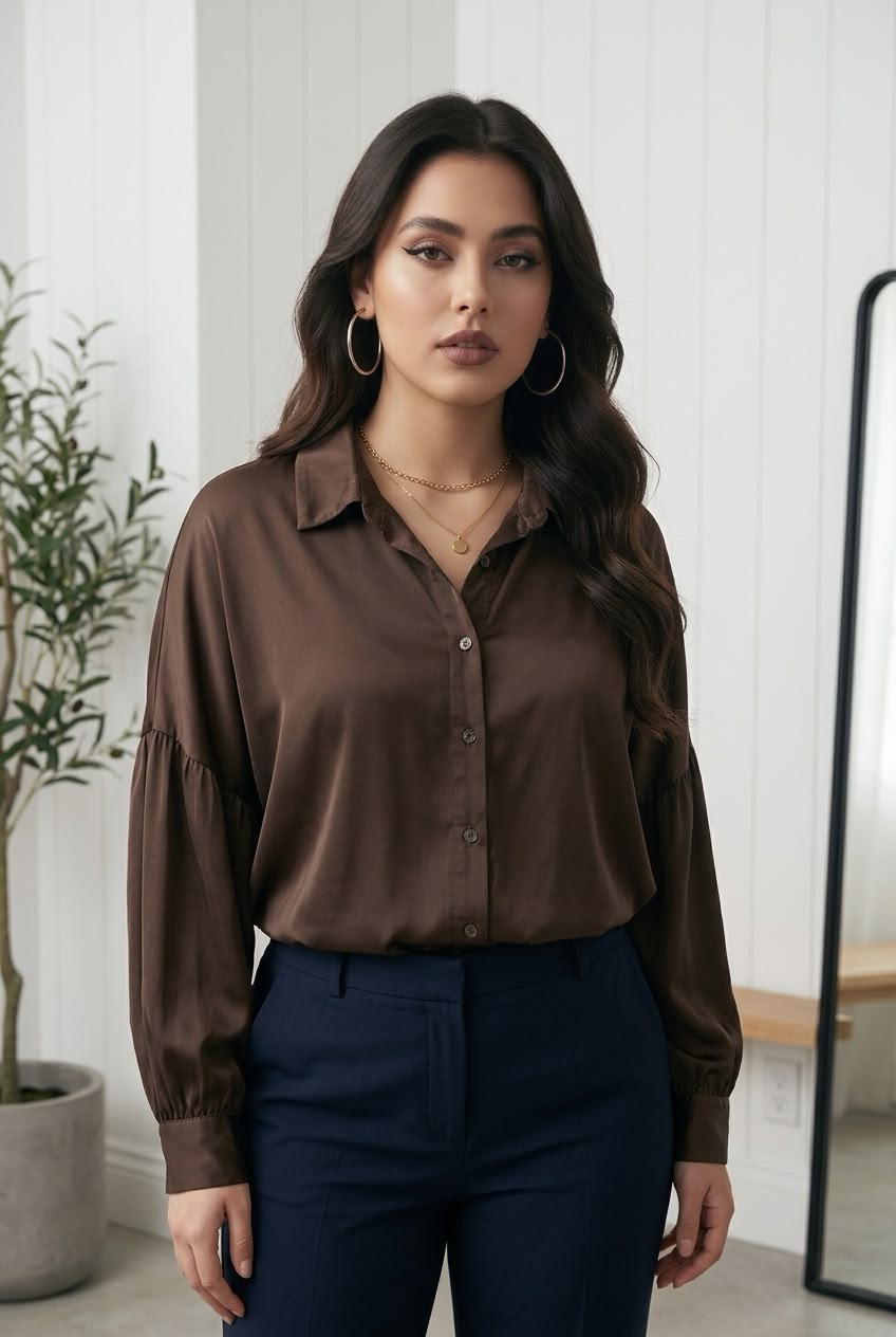 Camicia Boxy