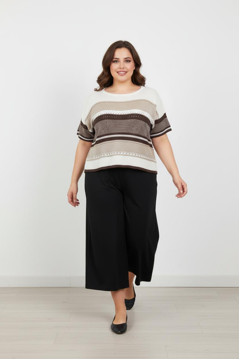 Casacca crochet multicolor