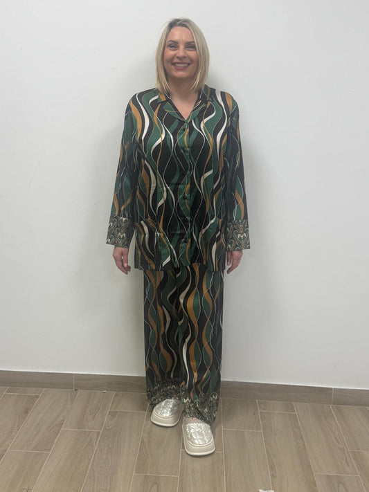 Pigiama fantasia Optical Night Flow